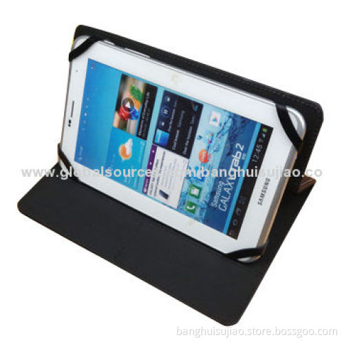 Universal Leather Case for 7-8-inch Tablet PCs, OEM Orders Welcomed